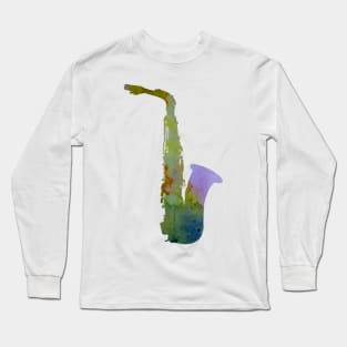 Saxophone Long Sleeve T-Shirt